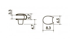 Крючок арт. 01C86 00