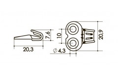 Крючок арт. 01D48 00