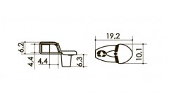 Петля арт. 01M34 TA