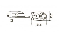 Крючок  арт. 05A97 00
