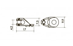 Петля  арт. 073Y5 00