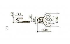 Крючок  арт. 079F800