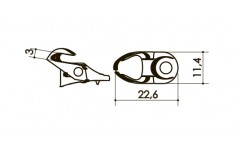 Крючок  арт. 07F20 00