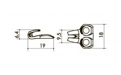 Крючок  арт. 07T09 00