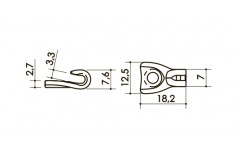 Крючок  арт. 07U69 00