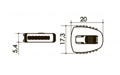 Петля арт. 08H31 00 Петля арт. 08H31 00